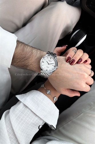 ساعت مردانه تیسو پرساژ  صفحه سفید