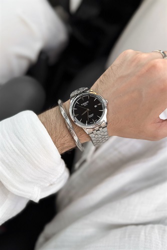 ساعت مردانه تیسو پرساژ  صفحه مشکی