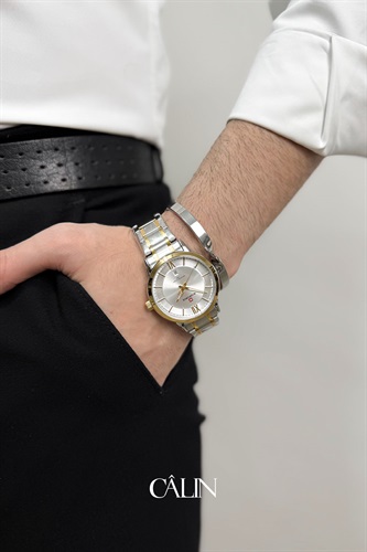 ساعت مردانه اورجینال نیوی فورس  رفرنس 9254 دو رنگ